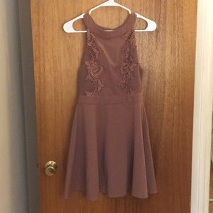 Mauve dress